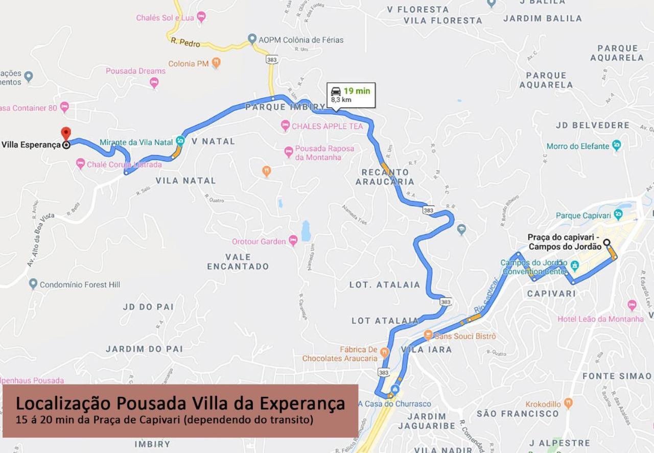 Campos do Jordão Villa Da Esperanca מראה חיצוני תמונה